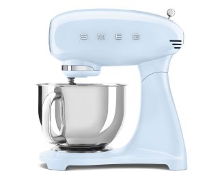 Smeg 50's Retro Style Aesthetic Stand Mixer - Full Color Body-Pastel Blue