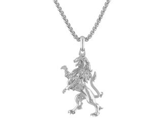 Crest of Bohemia Sterling Silver Pendant