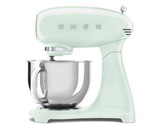 Smeg 50's Retro Style Aesthetic Stand Mixer - Full Color Body-Pastel Green