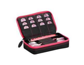 Casemaster Plazma Dart Case Black with Pink Zipper