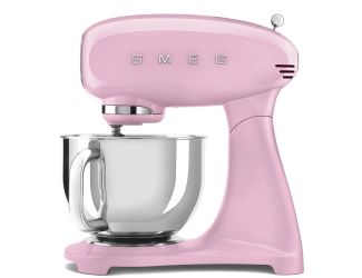 Smeg 50's Retro Style Aesthetic Stand Mixer - Full Color Body-Pink