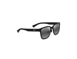 Paulele Asian Fit Polarized Sunglasses Matte Black Frame Neutral Gray Lens