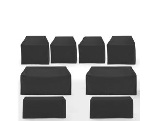8Pc Outdoor Furniture Cover Set