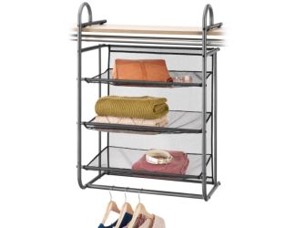 3-shelf Hanging Closet Organizer