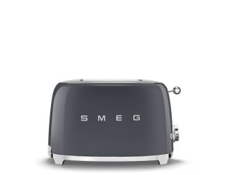 Smeg 50's Retro Style Aesthetic 2 Slice Toaster-Slate Gray