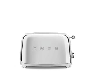 Smeg 50's Retro Style Aesthetic 2 Slice Toaster-Stainless Steel