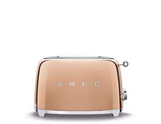 Smeg 50's Retro Style Aesthetic 2 Slice Toaster-Rose Gold