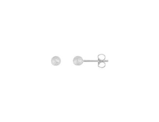 Sterling Silver Stardust Ball Earrings