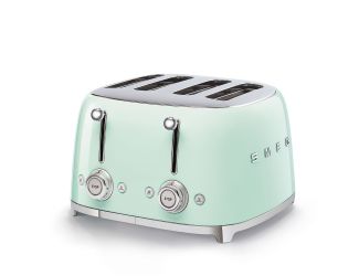 Smeg 50's Retro Style 4x4 Toaster-Pastel Green