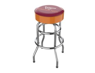 Virginia Tech Chrome Bar Stool