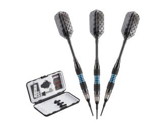 Viper Bobcat Adjustable Soft Tip Darts Blue Rings 16-18 Grams
