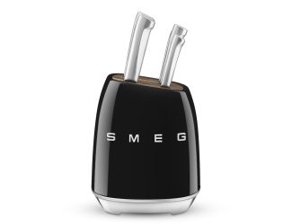 Smeg Knife Block Set-Black