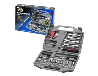 55-Piece Mechanic's Tool Set plus 75-Piece Home Repair Tool Set