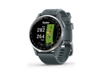 Approach S44 Silver Aluminum Bezel/Twilight Silicone Band