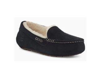 Womens Ansley Slipper-Black-10