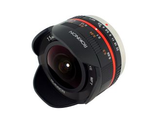 7.5mm Fisheye Lens for Micro 4/3- Black