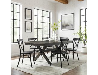 Hayden 7Pc Dining Set W/Camille Chairs