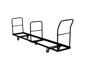 Vertical Storage Folding Chair Dolly - 50 Chair Capacity