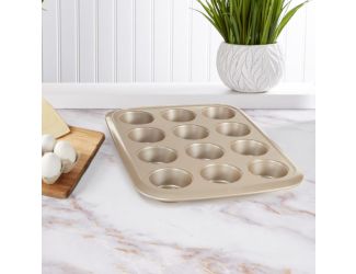 Leo Balance NS 12 Cup Muffin Pan, Beige
