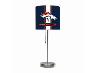 Denver Broncos Chrome Lamp