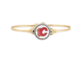 Calgary Flames Bangle Bracelet Size Regular