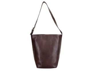 Chance Leather Shoulder Bag Brown
