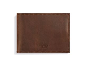 Slim Bifold Wallet Brown