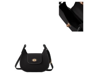 Sweety Leather Crossbody Hobo