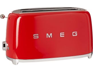 Smeg 50's Retro Style Aesthetic 4 Slice Toaster