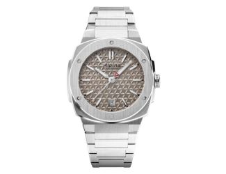 Ladies' Alpiner Extreme Quartz Silver-Tone Stainless Steel Watch Beige Dial