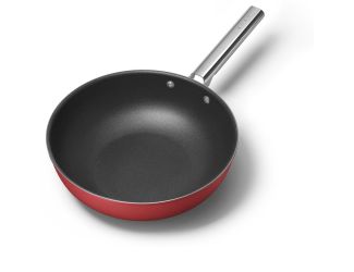 Smeg 12" Wok-Matte Red