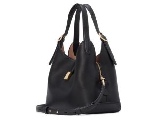 Deco Medium Crossbody Tote - Black