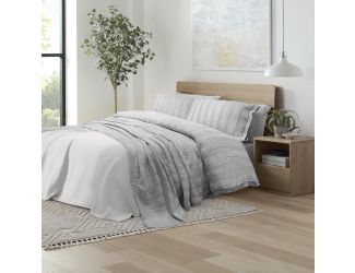 Malmo  Warm Grey Blanket Set Size King