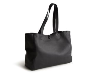 Hathaway Tote-Moonless Night-Leather