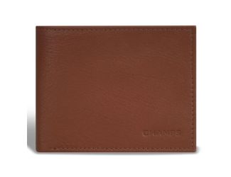 Onyx Leather Bi-Fold Wallet Size 4.25"x3.5"