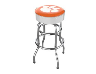 Clemson University Chrome Bar Stool