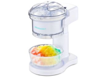Snow Cone & Shaved Ice Maker White