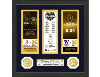Michigan Wolverines 2023 CFP Championship Bronze Photo Mint