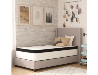 12" Hybrid Firm Pocket Spring Mattress, Full Mattress in a Box-Premium Mattress