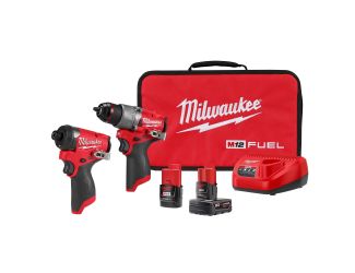 M12 FUEL 2 Tool Combo Kit - Hammer Drill & Hex Impact Driver