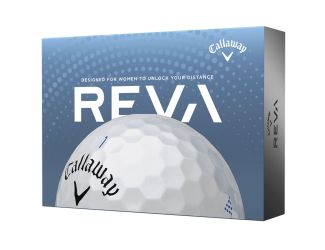 Callaway Reva 2023 White Golf Balls - 1 Dozen
