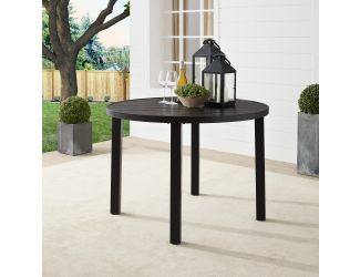 Kaplan 42" Round Outdoor Metal Dining Table