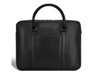 Onyx Leather Briefcase Size 16.3"x11.6"