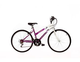 26" Ladies Wildcat Mountain Bike, Lavender/White