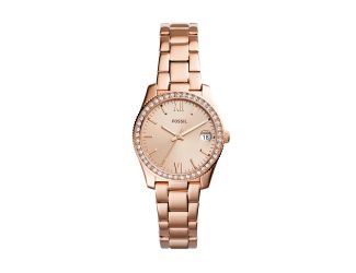 Ladies Scarlette Rose Gold-Tone Crystal Watch Rose Gold Dial