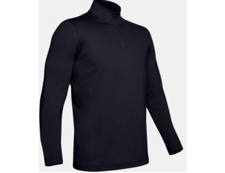 Mens Lightweight 1/4 Zip-Black-2X