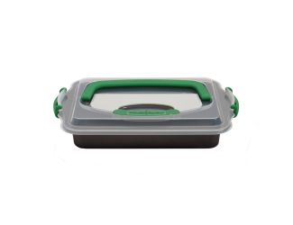 Perfect Slice Covered Cake Pan w/ tool 9"x13"