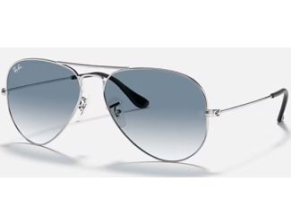 Ray-Ban Aviator Unisex Non-Polar Sunglasses Size 58
