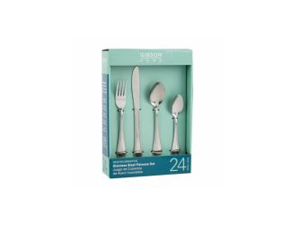Gibson Wilmington  24 Pc. Stainless Flatware Set