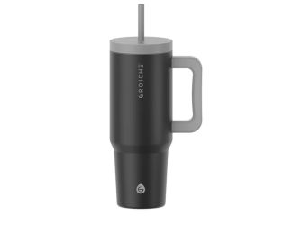 GROSCHE ASPEN 40 oz Stainless Steel Vacuum insulated Tumbler - Graphite Black